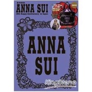 ANNA SUI歡慶日本上市15週年紀念特刊附LOGO刺繡黑色大型托特包