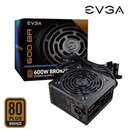EVGA 艾維克 600瓦 80PLUS銅牌 電源供應器(600 BA)