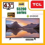 TCL - TCL 43寸 S5200 全高清安卓智能電視 43S5200 Smart TV