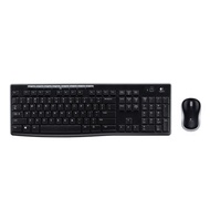 Logitech MK270r無線鍵鼠組(黑)