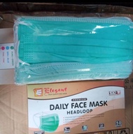 MASKER MEDIS 3PLY HEADLOOP 1BOX ISI 50PCS (SUDAH IZIN KEMENKES)