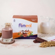 Flimeal 1box Contains 12 Sachets BPOM HALAL FLIM MEAL MEAL REPLACEMENT Chocolate 