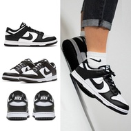 Nike Dunk Low 女鞋 黑白色 經典 熊貓 皮革 滑板鞋 休閒鞋 DD1503-101
