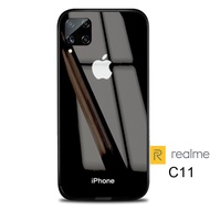 Softcase Realme C11 Glass - Case Realme C11 Terbaru - Case Realme C11 karakter - Case Realme c11 Terbaru Murah - Case Realme Logo Iphone - Casing hp - Cesing hp - Case Hp - Kesing Hp - Case All type - Case handphone