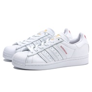ADIDAS SUPERSTAR 女 慢跑鞋 白灰-FX1203