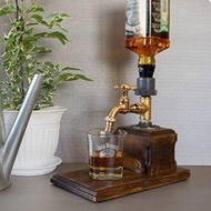 Day Liquor Whiskey Wood Dispenser,123 Bottle Liquor Dispenser Professional Dispenser Station Faucet Shape