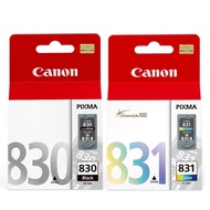 【Canon】PG-830+CL-831 原廠墨水匣組合(1黑1彩)