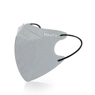 N95【HAOFA x MASK】3D 氣密型立體口罩 晨霧灰 成人款│50入/盒