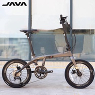 SG ready stock ! Java Aria Carbon Fiber 20 inch foldable bike 18speed Shimano gear