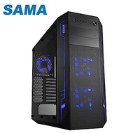 SAMA 先馬 SAF005(B) ATX 方舟戰士 透側 電腦機殼