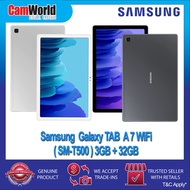 Samsung Galaxy Tab A7 2020 10.4" WiFi ( SM-T500 ) 3GB + 32GB ( Samsung Malaysia )