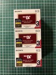 Sony mini DV digital videocassette 錄影帶 3 sets