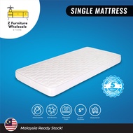 Honey High Density Foam Mattress / Single and Super Single Mattress / 5inch Thickness / Tilam Bujang