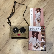 Authentic a-jolie bag with manual book box
