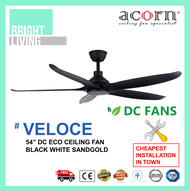 Acorn Veloce DC-160 54 Inch Eco Ceiling Fan + Remote Control
