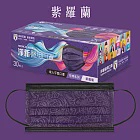 【淨新】台灣製醫用口罩成人30入花博系列 -紫羅蘭