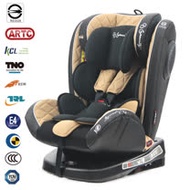 CAPACITY ISOFIX 360度旋轉型汽座(0-12歲)可反向乘坐-香檳金