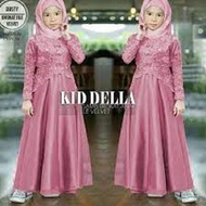 Kaella Maxy Kids Terbaru 2021 Modern Lebaran / Gamis Brokat Anak Perempuan / Gamis Anak Perempuan / Dress Anak Perempuan / Dress Brukat Anak / Baju Muslim Anak Perempuan / Baju Gamis Anak Tanggung / Gamis Anak Pesta / COD