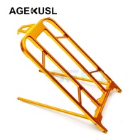 Aceoffix Bike Rear Rack Bicycle Cargo Rack For Brompton 3sixty United Trifold Folding Foldable Bike CNC SR01