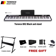 【Hot Sale】Ready stock BX2 88 Keys Portable Digital Piano with stand