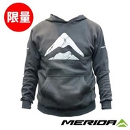 【MERIDA 美利達】絕版出清|限量款內刷毛長袖連帽T恤(單車/自行車/休閒/帽踢/保暖)