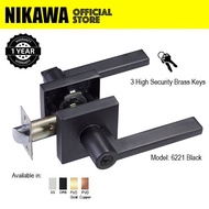 NIKAWA 6211 Lever Lock / Room Door Lock / Door Lock / HDB Room Door Lock