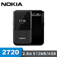 【NOKIA】2720 Flip 4G 復刻摺疊手機 (512MB/4GB)
