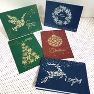 Greeting Card/ Gift Card/ Christmas Card/ X'mas Card, Embossed/ Hot Stamping