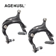 AGEKUSL Bike Brake Set Side Pull Calipers C Brakes Front And Back Brakes For Brompton 3Sixty Pikes United Trifold Folding Bicycle 360g