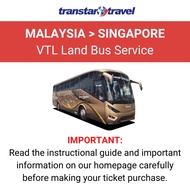 Transtar VTL Land Bus Service (28 Jan) - Malaysia to Singapore