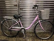 二手捷安特變速淑女車24吋鋁合金6段變速t426