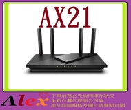 全新台灣代理商公司貨 tp-link Archer AX21 AX1800雙頻Wi-Fi 6 無線基地台( ax20加強