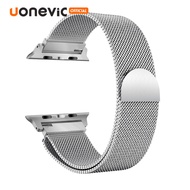 Uonevic 44mm Milan LOOP Braceletสายเหล็กสแตนเลสสำหรับApple Watch Series 5 4 watchband