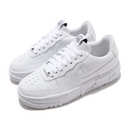 Nike 休閒鞋 AF1 Pixel 運動 女鞋 解構主義 質感 簡約 皮革 穿搭 白 黑 CK6649100 CK6649-100