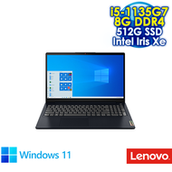Lenovo IDEAPAD-SLIM-3I-82H802GQTW 深邃藍 (15.6 FHD IPS/Intel i5-1135G7/8G DDR4/512G SSD/WIN 11/2Y)