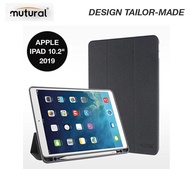 Mutural iPad Case With Apple Pencil Holder เคสไอแพตแบบมีฝาปิด ใส่ปากกาได้ สำหรับ Apple iPad Gen7 10.2 2019
