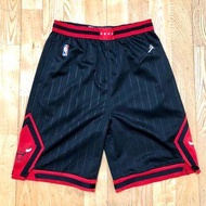 Nike dri fit Jordan 喬丹 羅德曼 公牛隊 黑色 客場 復古 球褲 短褲
