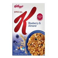 【家樂氏】Special K香脆麥米片早餐穀物脆片-藍莓杏仁370gx3盒組(好市多熱銷款)(有效期限:2022/06/25)