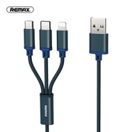 REMAX 極限三合一編織充電充電線 RC-131th