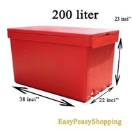 200Liter Heavy Duty Cooler Box /Ice Box /Tong Ais /Plastic Ice Tong