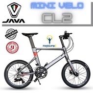 Java Mini Velo CL2 Bicycle 18 Speed Decaf Gear | 451 Decaf Bike Rim | Light Weight 10.5KG