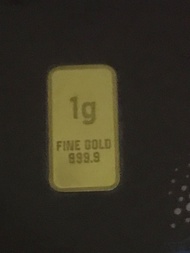 Gold bar 50 tahun ukm emas 1 gram 999
