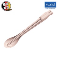 KOZIOL - 德國製造創意家品系列 二合一環保輕巧餐具標準套裝(匙羹+筷子) 有機粉