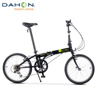 Dahon D6 Folding Bicycle 20-inchAdult Men's And Women's Variable 6 Speed 20”Foldable Bike Kbc061