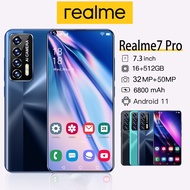 โทรศัพท์มือถือ Realme75G สมาร์ทโฟน 7.3 นิ้ว โทรศัพท์5G SmartPhone สองซิม มือถือ โทรศัพท์มือถือราคาถูก