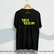 kaos distro rex regum / kaos baju game rrq