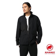 【Mammut 長毛象】Mountain Tuff Jacket AF Men 防風防潑水連帽外套 黑色 男款 #1012-00230