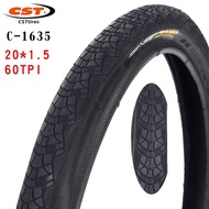CST C1635 Folding Bike Tire 20 Inch Small Wheel 20*1.5 1.75 40-406 47-406