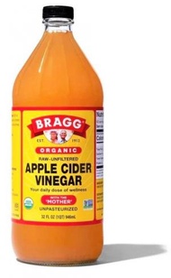 Vinegar 美國Bragg 有機蘋果醋  1支裝( 1x946ml )#05001321  Bragg Organic Apple Cider Vinegar #有機認證, 美容養顏，有助血液流暢