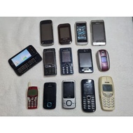 อะไหล่มือถือ อะไหล่โทรศัพท์ มือถือสะสม ตั้งโชว์ ซากมือถือ Nokia Sony ericsson LG Samsung